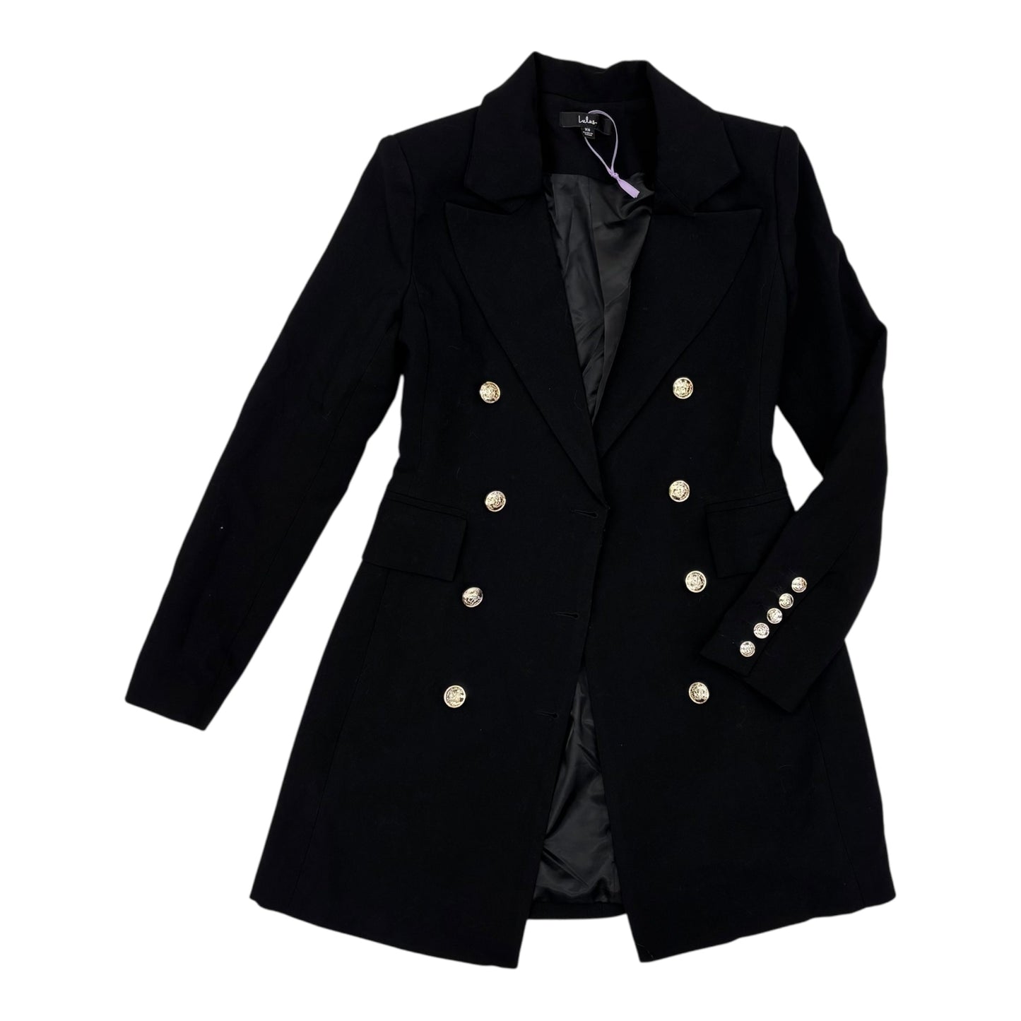 Dress Work By Lulus In Black, Size:Xs