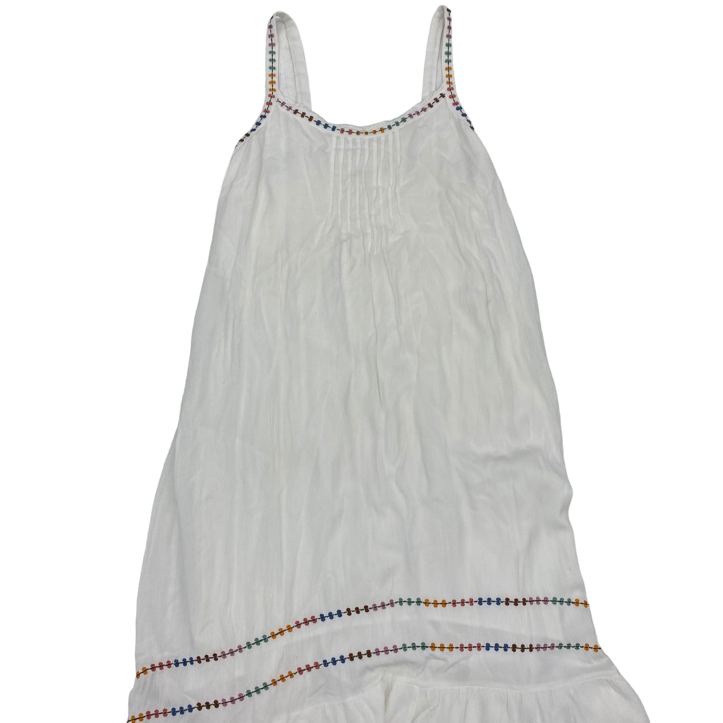 WHITE MATILDA JANE DRESS CASUAL MAXI, Size XL