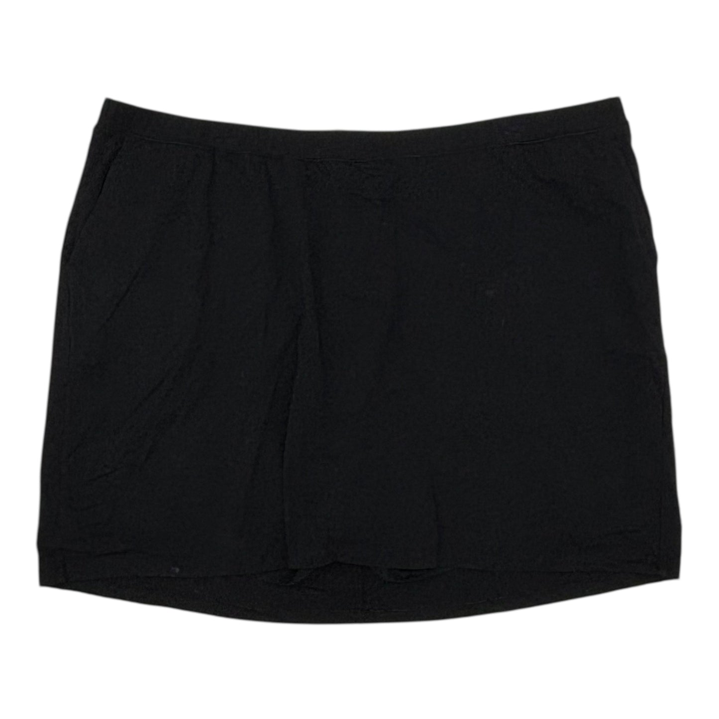 Skirt Mini & Short By Catherines In Black, Size:3X