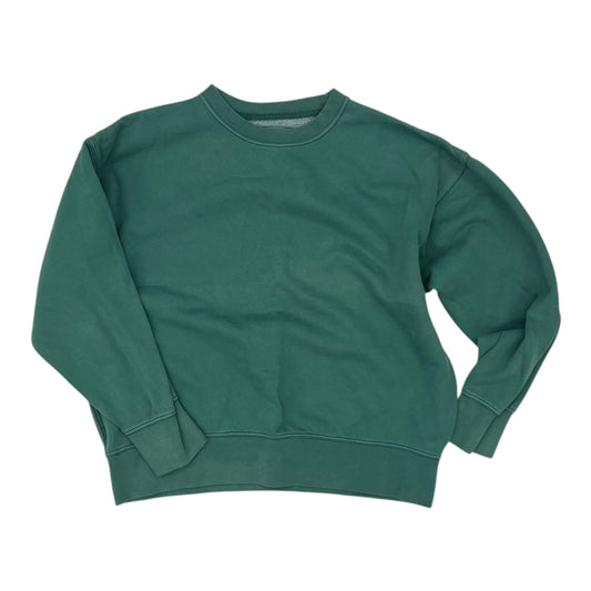 Sweatshirt Crewneck By American Eagle In Green, Size:Xs