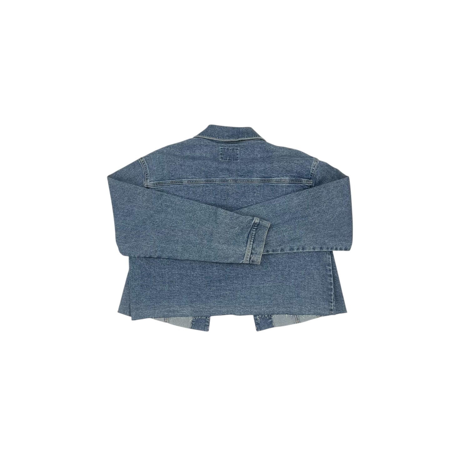 Jacket Denim By Clothes Mentor In Blue Denim, Size:L
