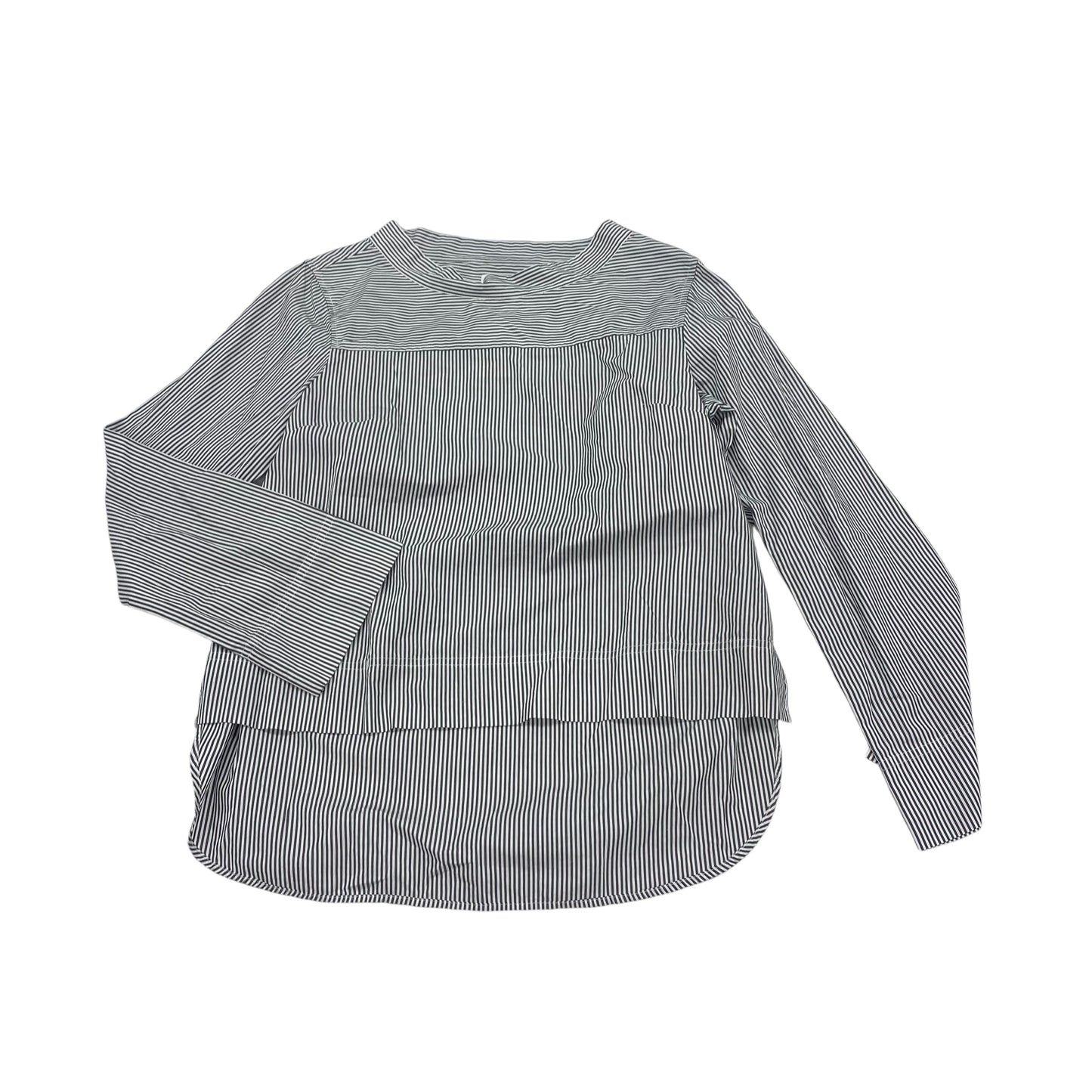 Top Ls By J. Crew In Grey, Size:M