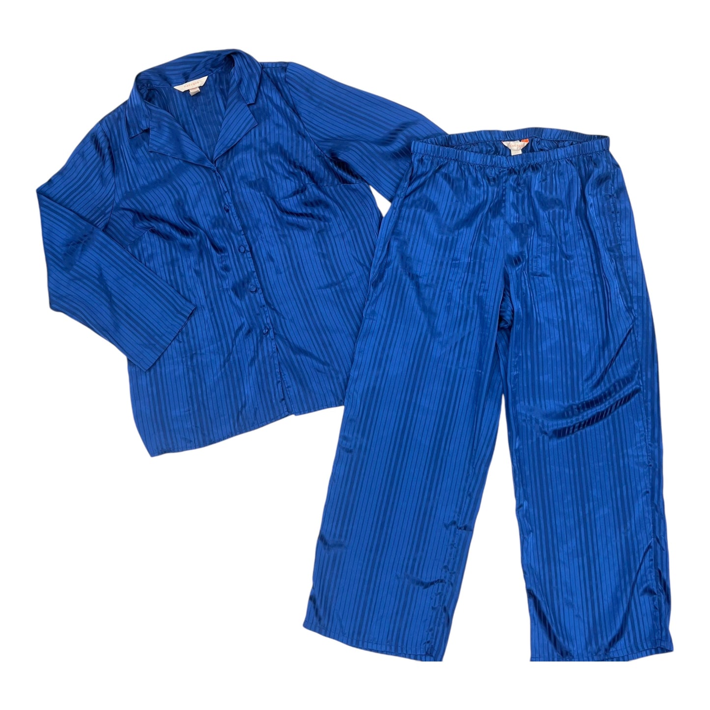 Pajamas 2Pc By Cacique In Blue, Size:L
