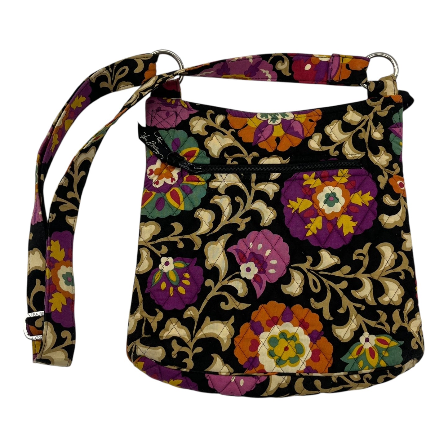 Crossbody By Vera Bradley In Black, Size:Large