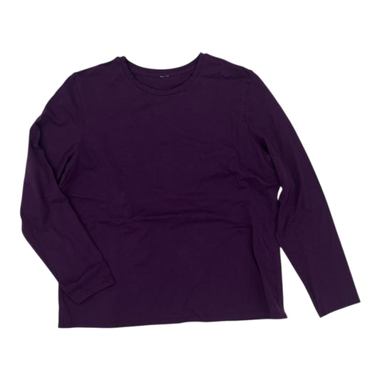 Athletic Top Ls Crewneck By Lululemon In Purple, Size:Xl
