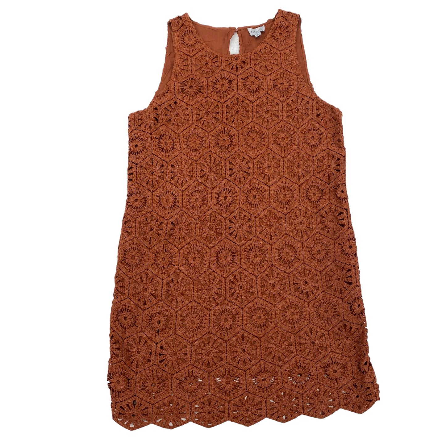 BROWN DRESS CASUAL SHORT by EVEREVE Size:XL