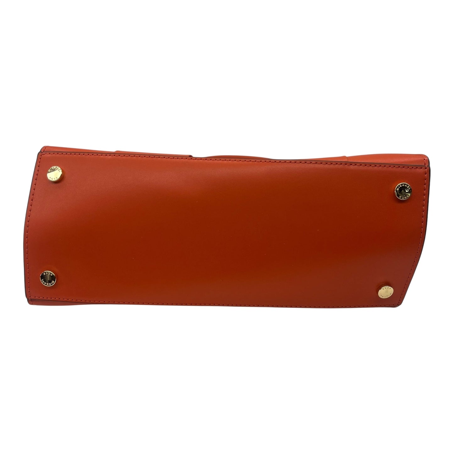 Handbag Designer By Michael Kors In Orange, Size:Medium