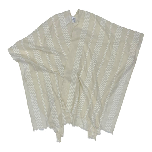 Shawl By Clothes Mentor In Cream, Size:Osfm