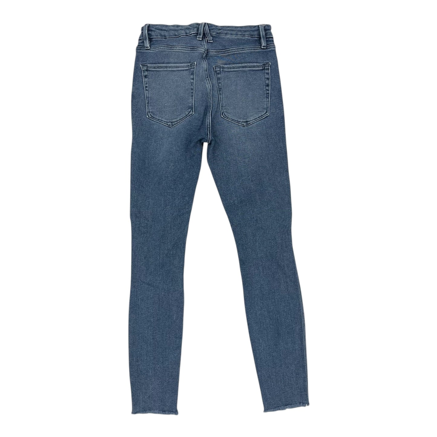 Jeans Skinny By Good American In Blue Denim, Size:4