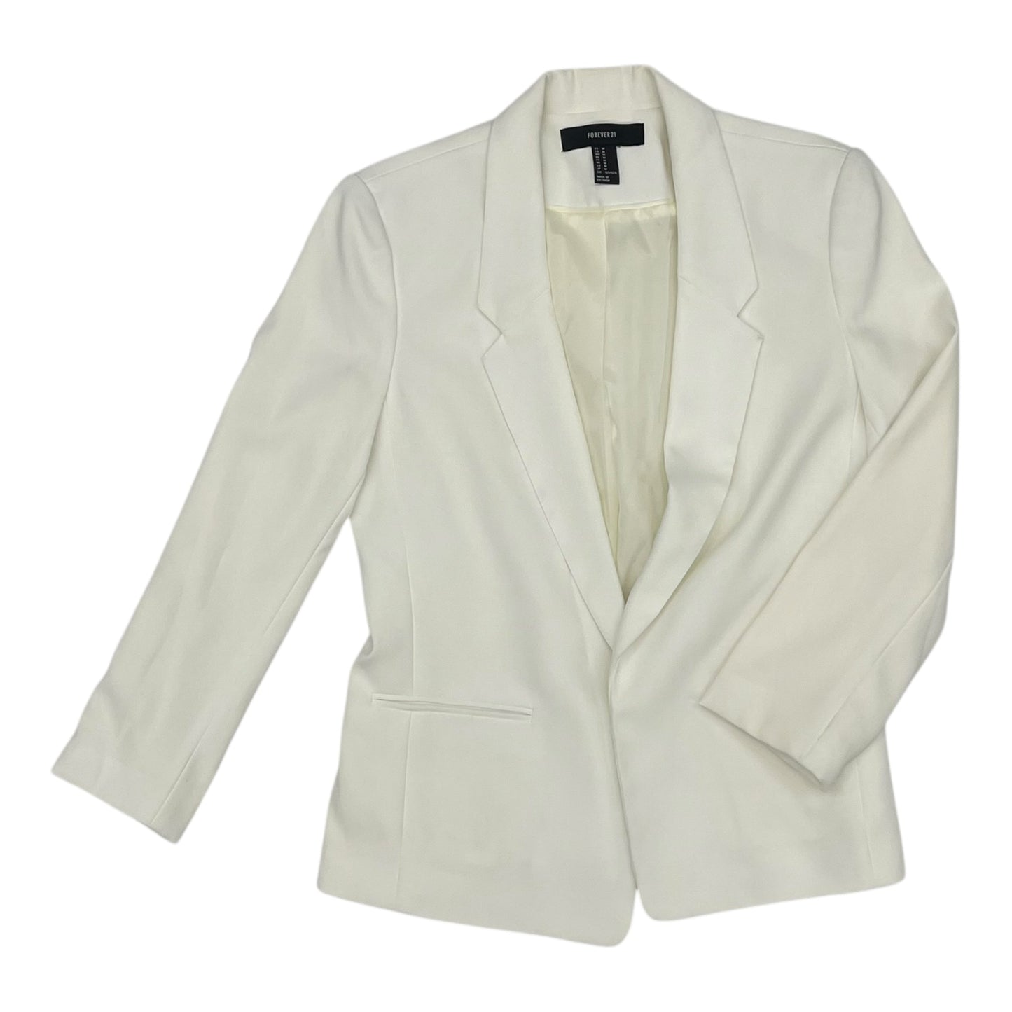 Blazer By Forever 21 In White, Size:M