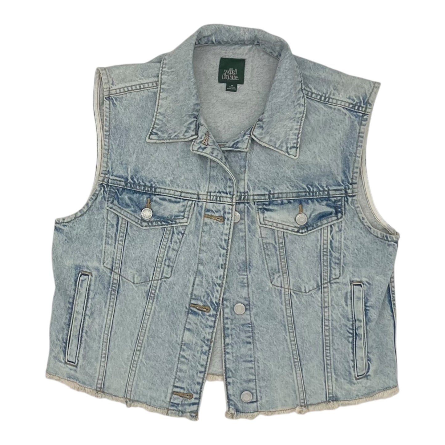 Vest Other By Wild Fable In Blue Denim, Size:Xs