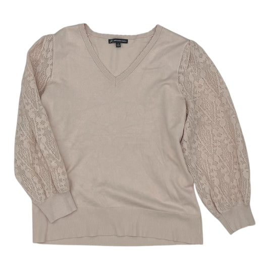 Sweater By Adrianna Papell In Pink, Size:S