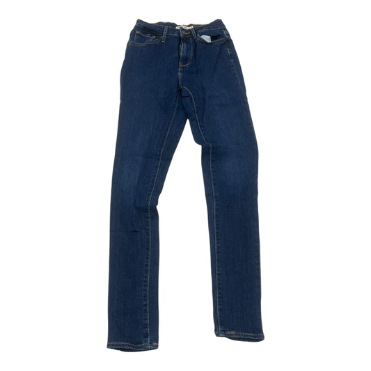 Jeans Skinny By Levis In Blue Denim, Size:4