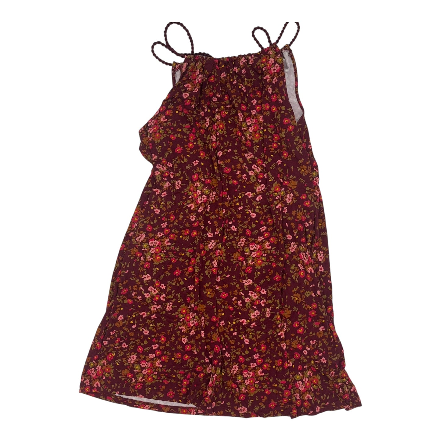 Dress Casual Short By Time And Tru In Red, Size:Xxl
