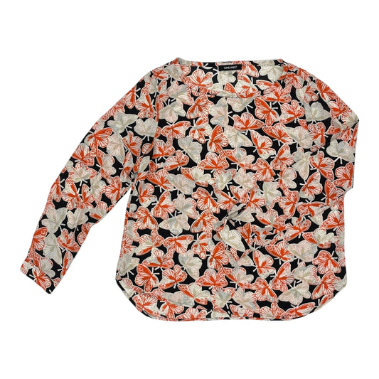 Blouse Ls By Nine West In Black, Size:L