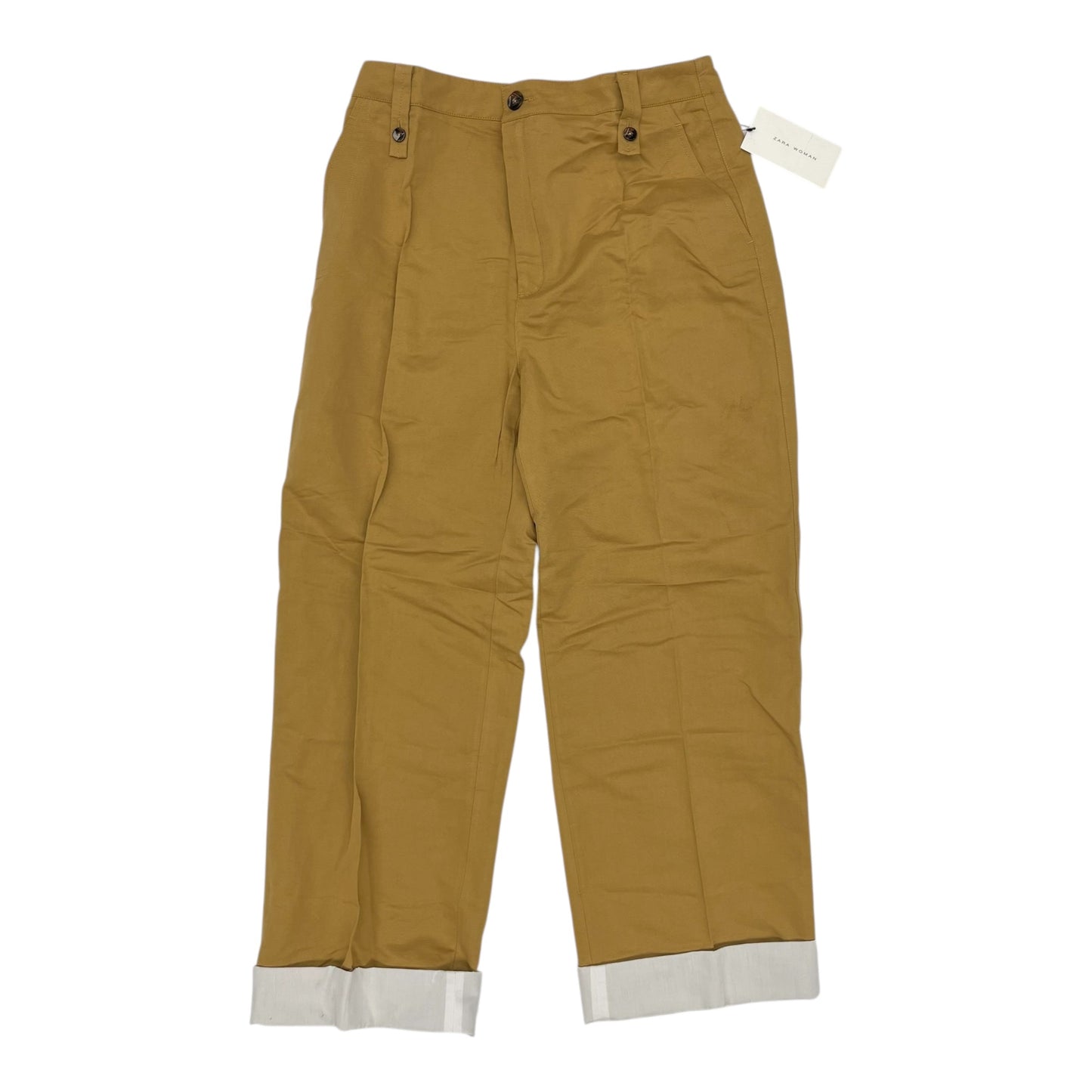 Pants Chinos & Khakis By Zara In Brown, Size:Xl