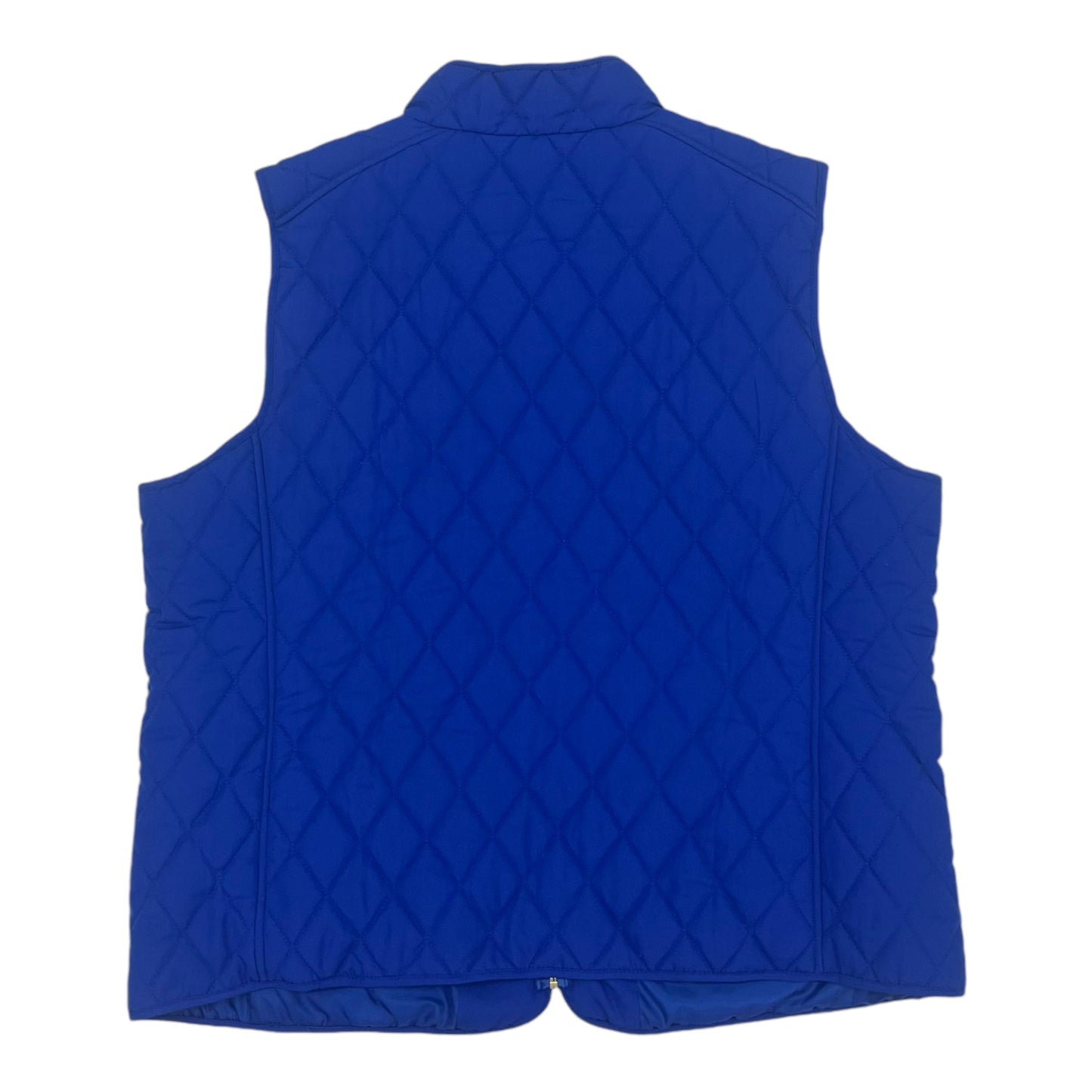 Vest Puffer & Quilted By Erika And Co In Blue, Size:Xl