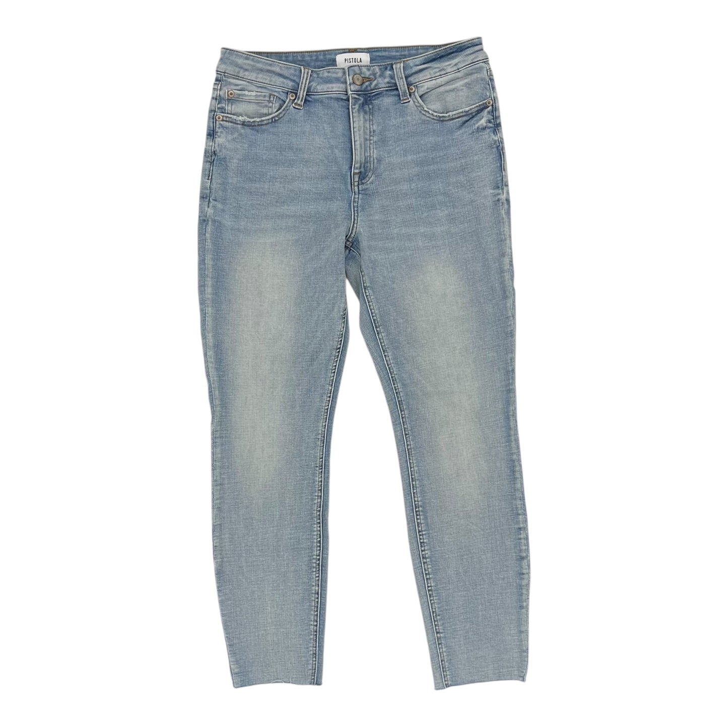 Jeans Skinny By Pistola In Blue Denim, Size:10