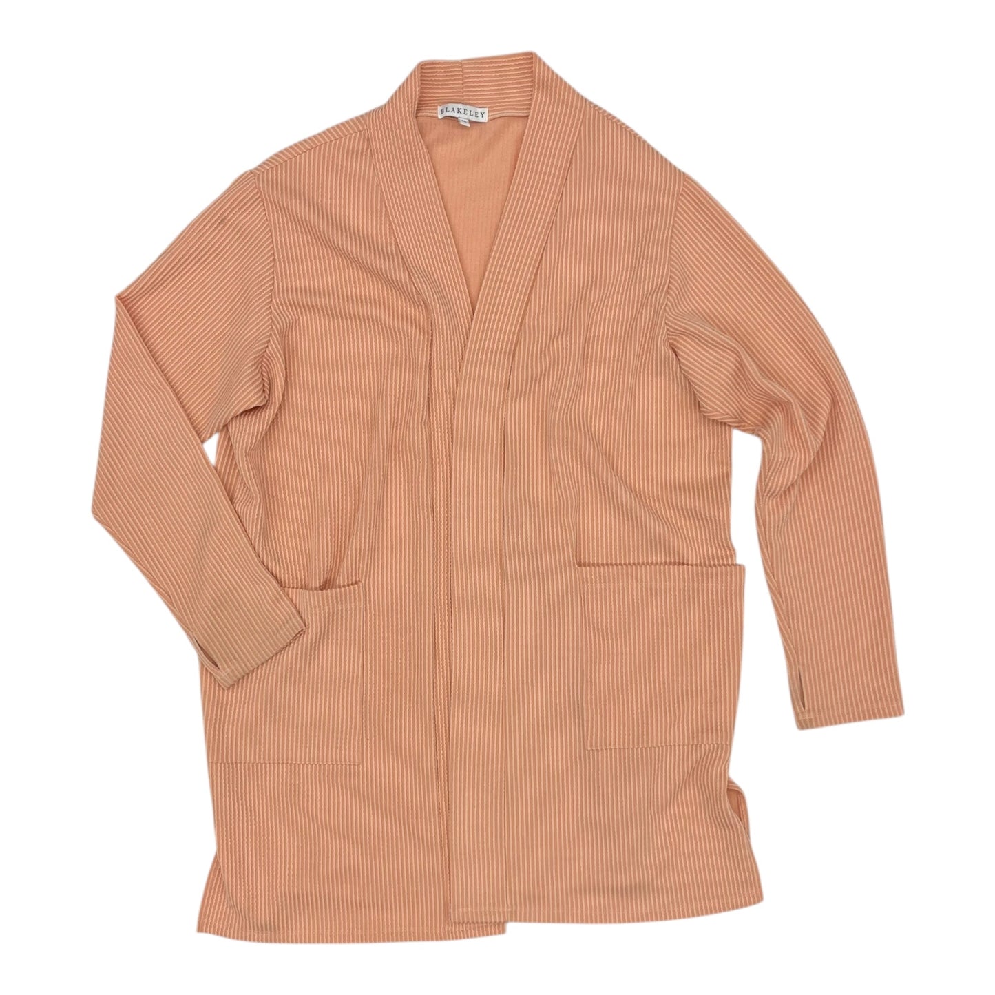 Cardigan By Blakeley In Orange, Size:Sp
