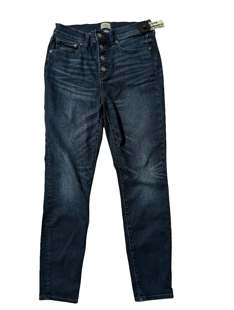 Jeans Skinny By J. Crew In Blue, Size: 8