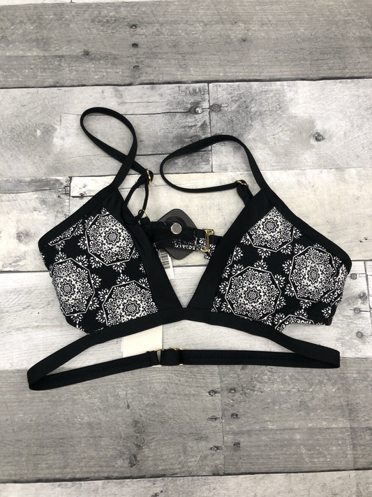 New - Ella Moss - Medallion Melody Bralette (Black) Women's Swimwear - Size M