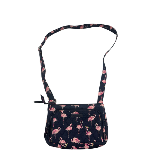 Crossbody By Vera Bradley In Blue & Pink, Size:Small