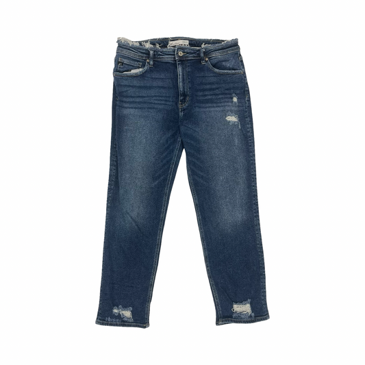 Jeans Skinny By Kancan In Blue Denim, Size:10