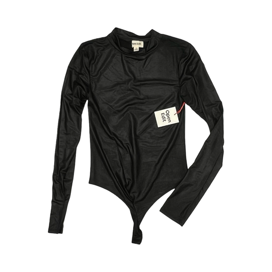 Bodysuit By Open Edit In Black, Size:M