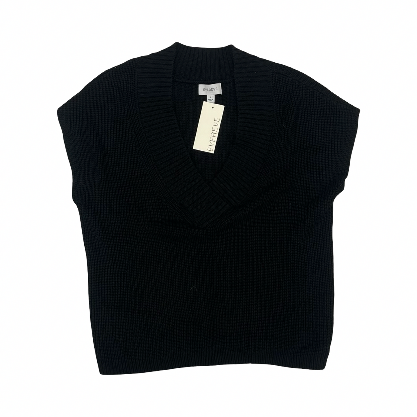 Blouse Ss By Madewell In Black, Size:M