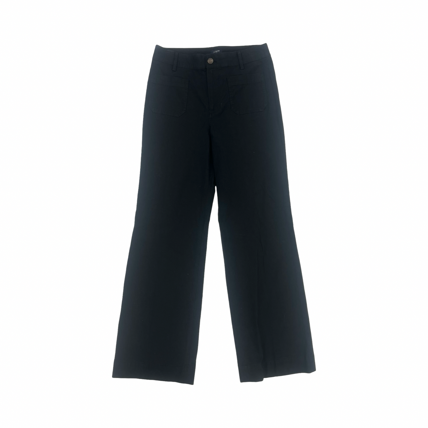 Pants Wide Leg By J. Crew In Black, Size:2