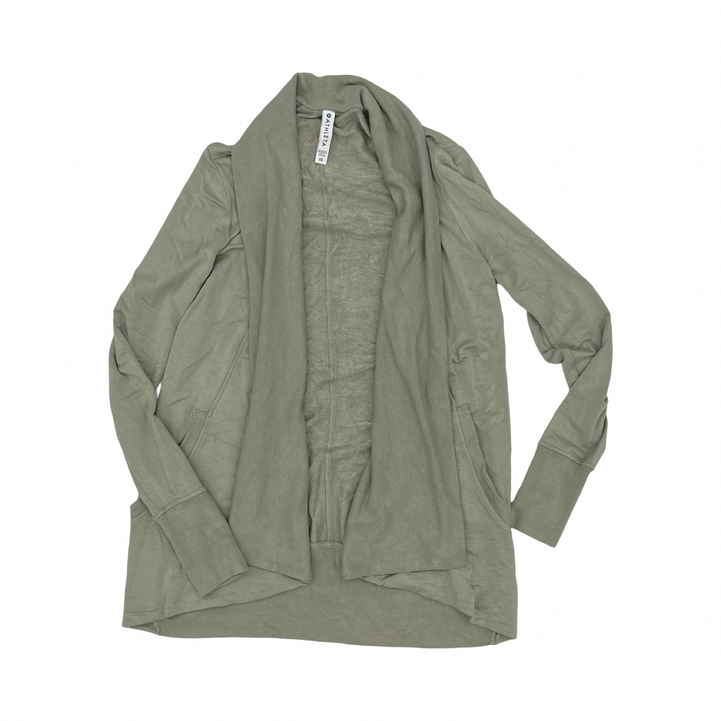 Cardigan By Athleta In Green, Size:Xs