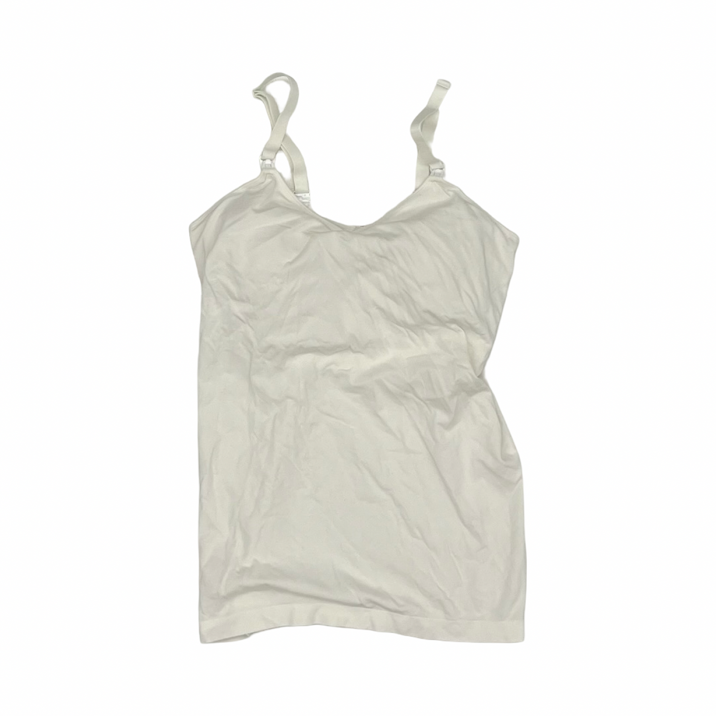 Mat Top Sleeveless By Auden In White, Size:L