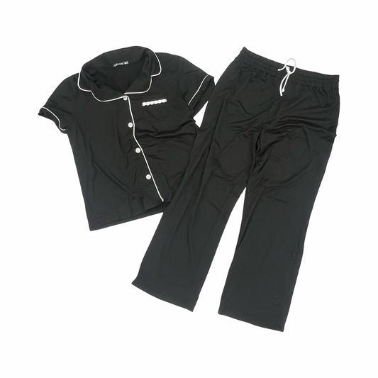 Pajamas 2Pc By Tart In Black, Size:Xl