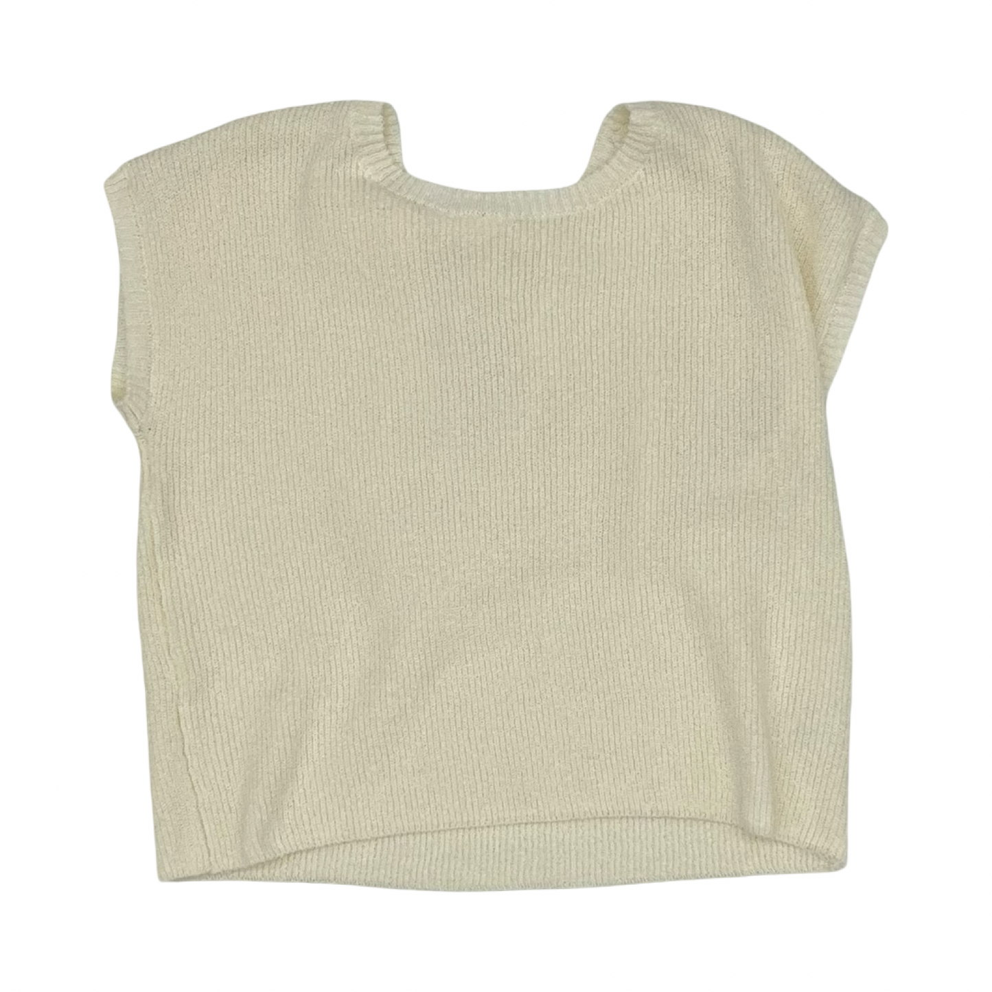 Sweater Ss By Blu Pepper In Cream, Size:L