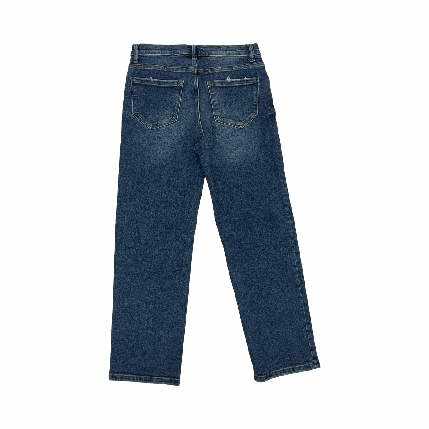 Jeans Straight By Kensie In Blue Denim, Size:6