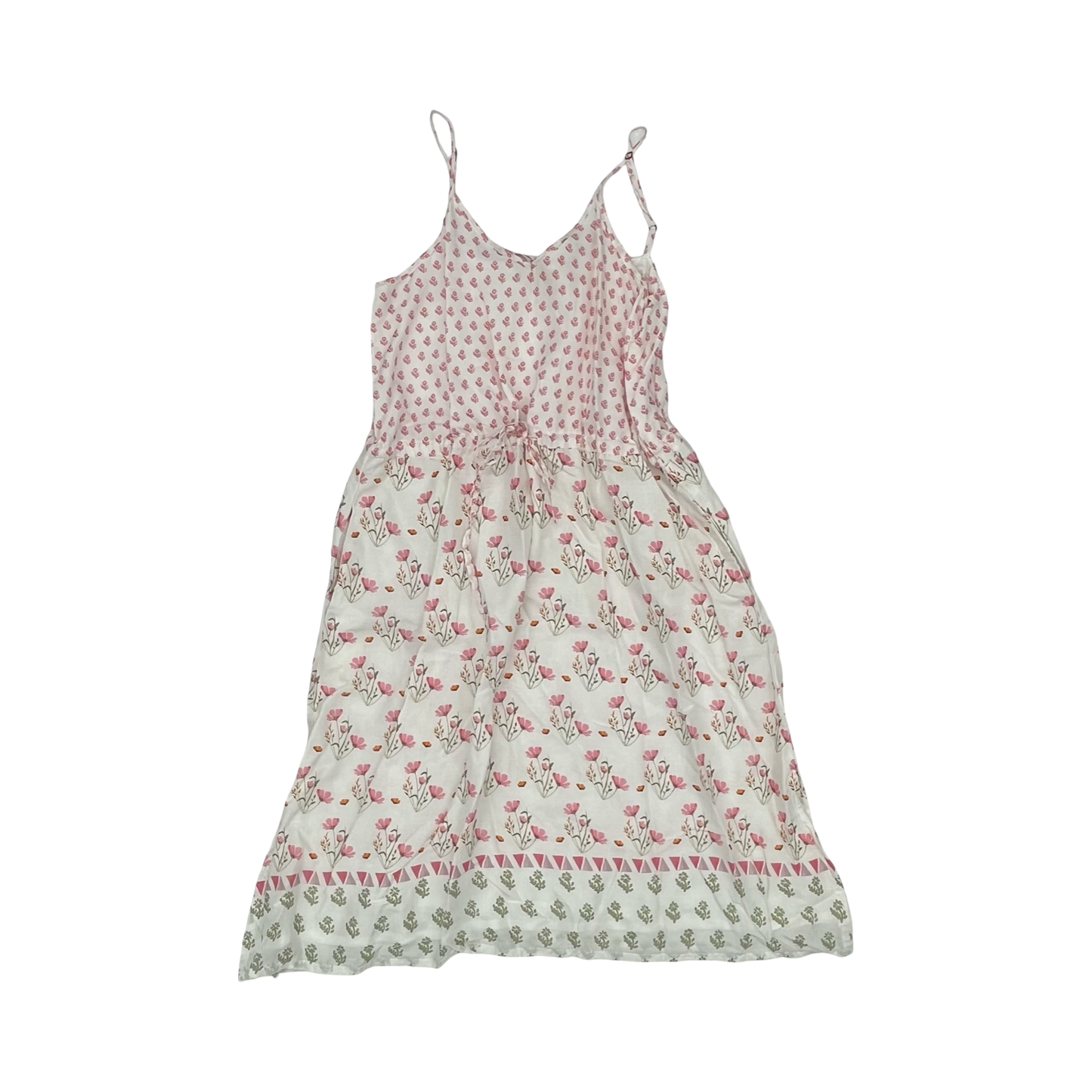 Dress Casual Midi By Clothes Mentor In Floral Print, Size:M