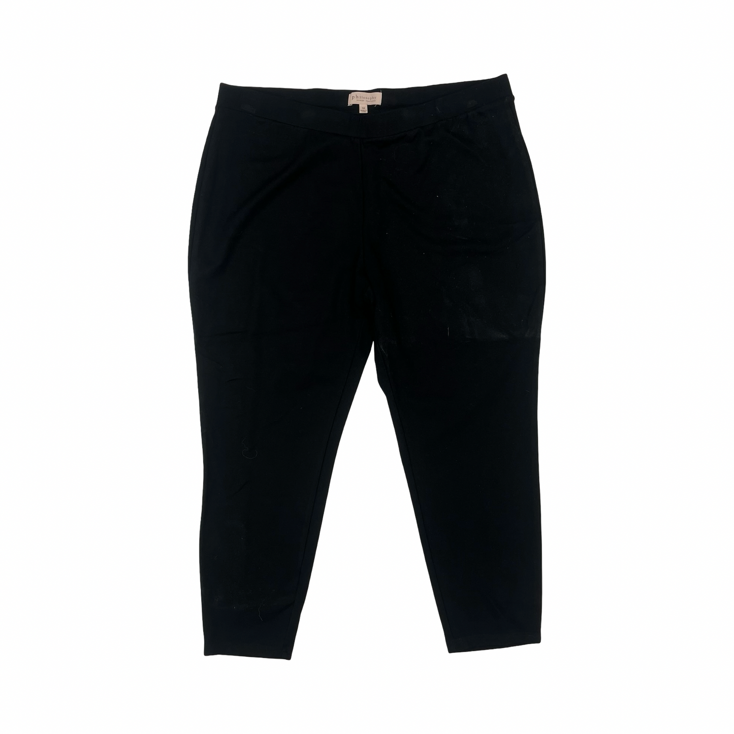 Pants Leggings By Philosophy In Black, Size:3X