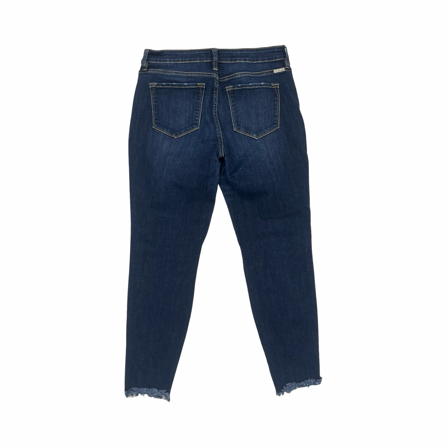 Jeans Skinny By Kancan In Blue Denim, Size:8