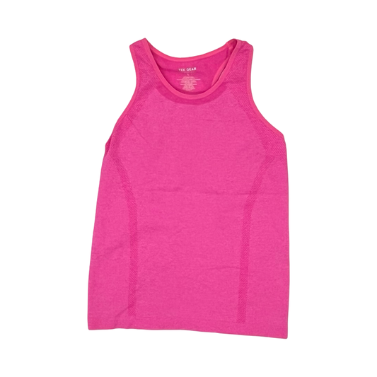 Athletic Tank Top By Tek Gear In Pink, Size:L