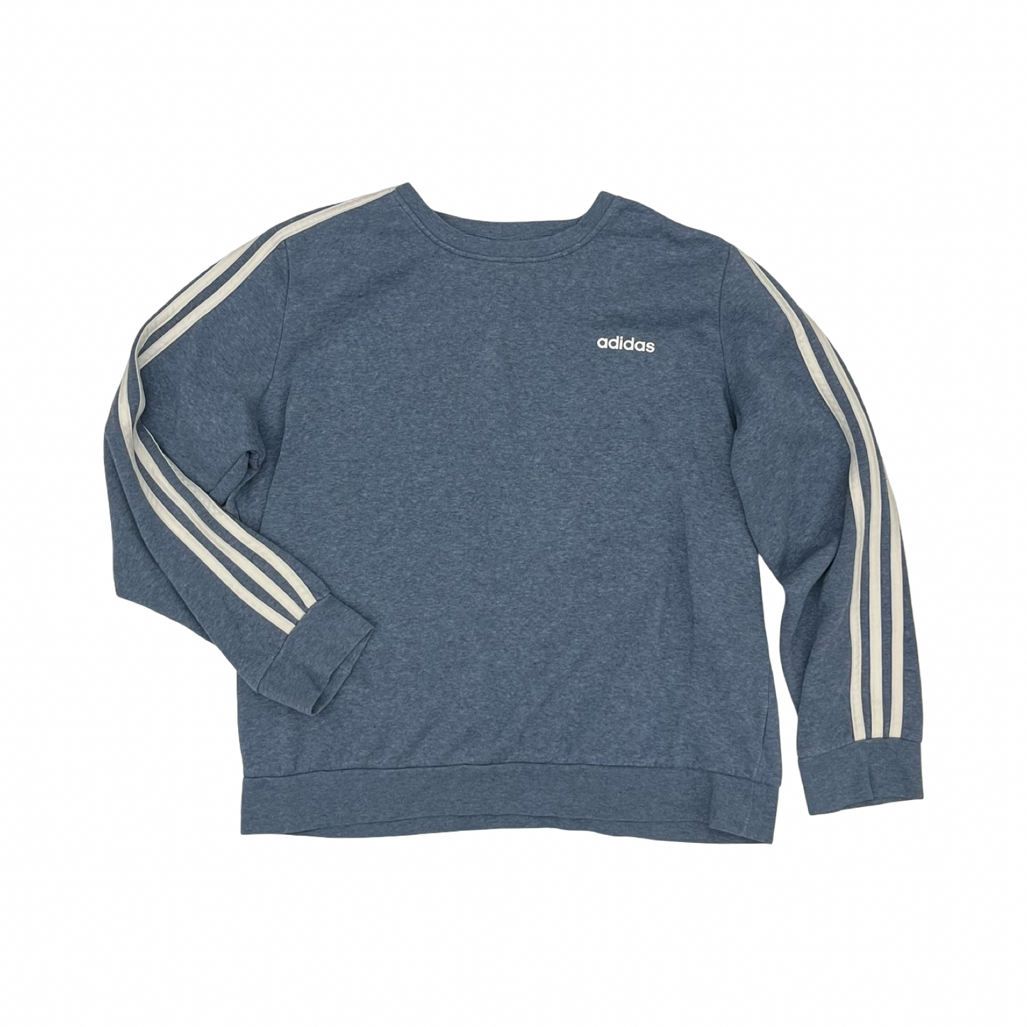Athletic Sweatshirt Crewneck By Adidas In Blue, Size:Xl