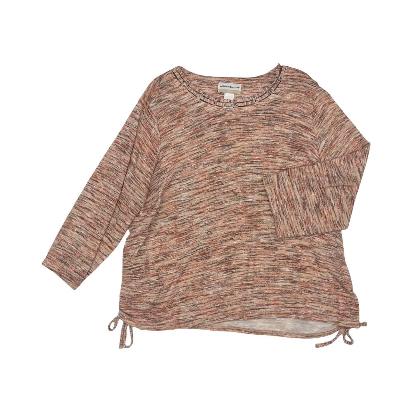 Top Ls By Alfred Dunner In Orange, Size:1X