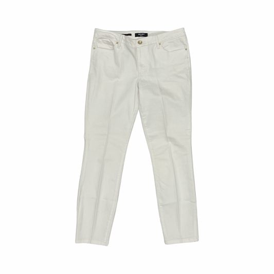 Jeans Skinny By Nine West In White, Size:10