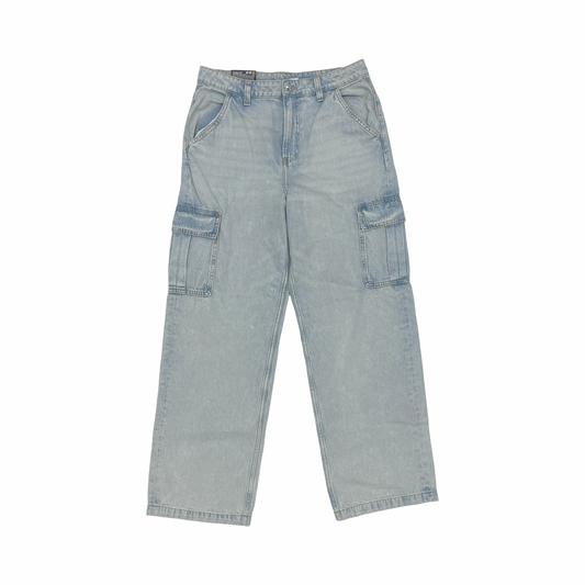 Jeans Straight By Divided In Blue Denim, Size:10