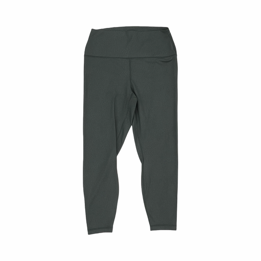 Athletic Leggings Capris By 90 Degrees By Reflex In Green, Size:Xl