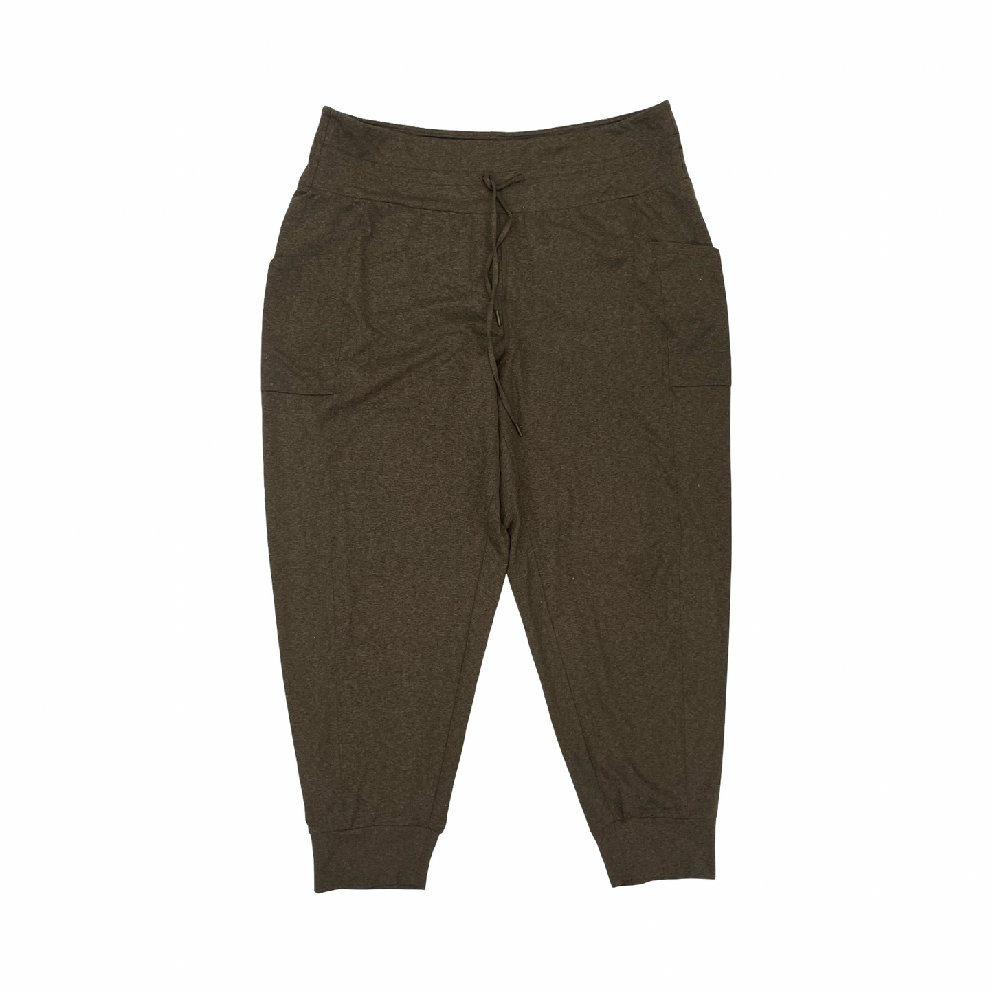 Athletic Pants By Lou And Grey In Brown, Size:Xxl