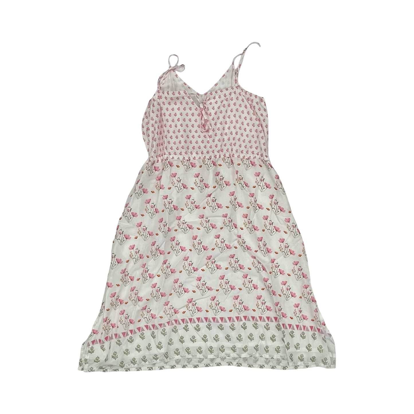 Dress Casual Midi By Clothes Mentor In Floral Print, Size:M