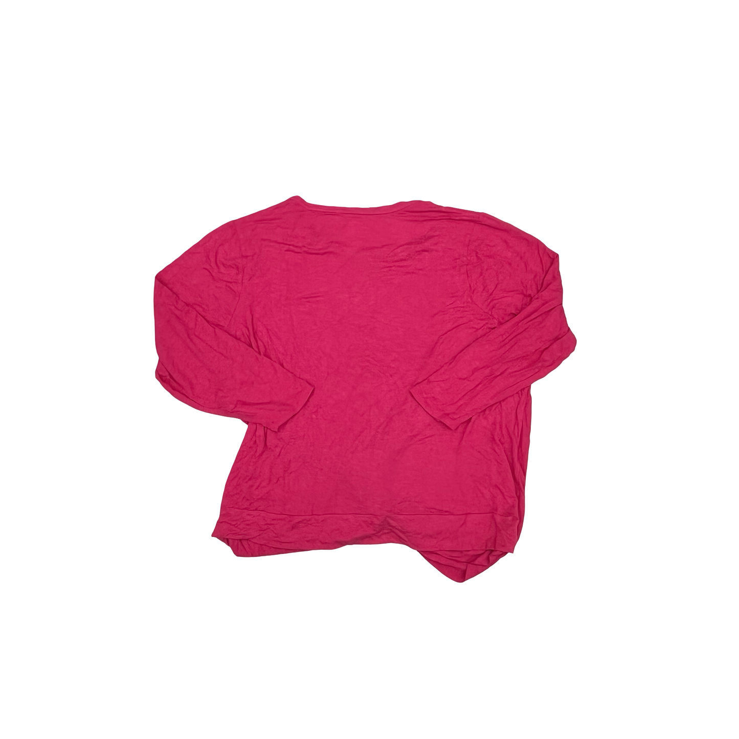 Top 3/4 Sleeve By Lane Bryant In Pink, Size:4X