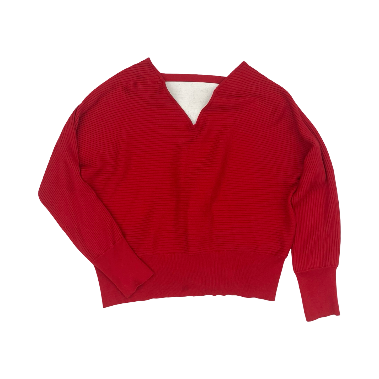 Sweater By Clothes Mentor In Red, Size:Xl