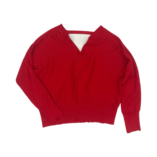 Sweater By Clothes Mentor In Red, Size:Xl