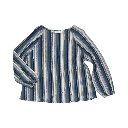 Top Ls By Skyes The Limit In Blue & White, Size:L